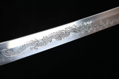 Katana - Black Dragon Tempest 黒竜風雲 - Katana - 28 Inch katana - 10