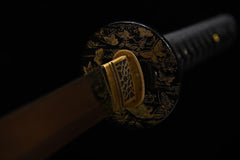 Katana - Crimson Butterfly 紅色の蝶 - Katana - 28 Inch katana T10 steel - 7