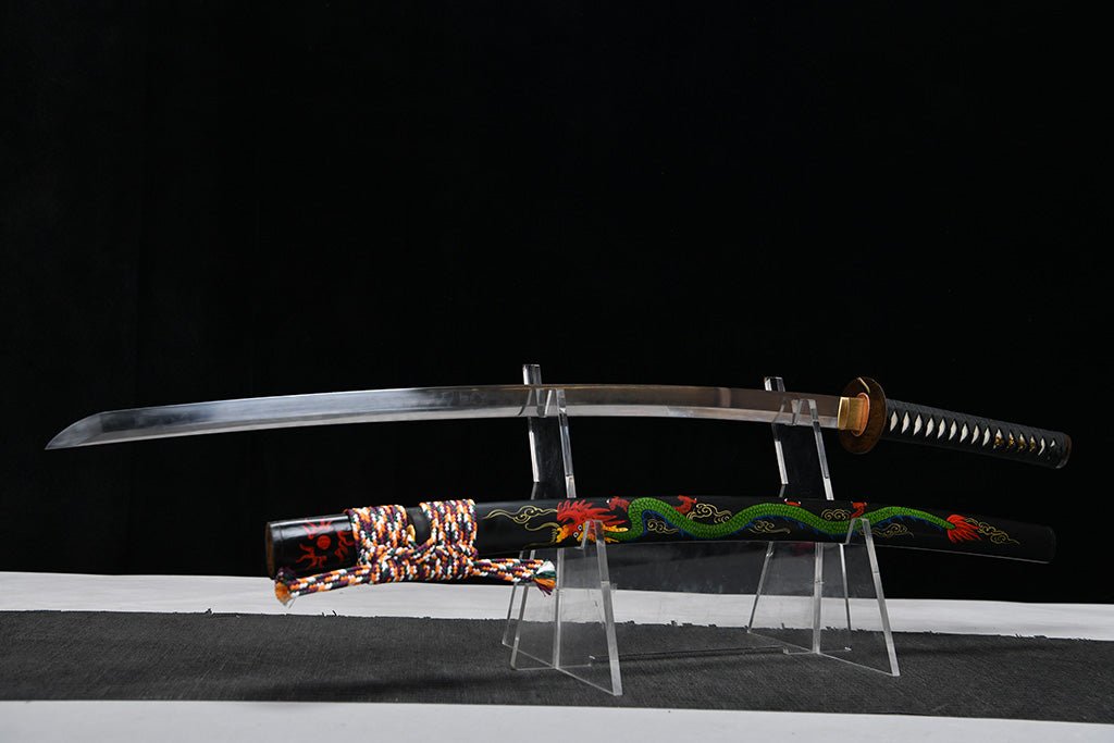 Katana - Descending Dragon (降龙, Kōryū) by NIMOFAN Katana丨Japanese sword, perfect for martial arts and collectors.