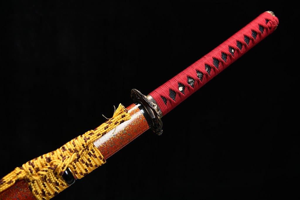 Katana - Exquisite Crimson Dragon（華麗なる紅龍） by NIMOFAN Katana丨True katana丨Katana for sale