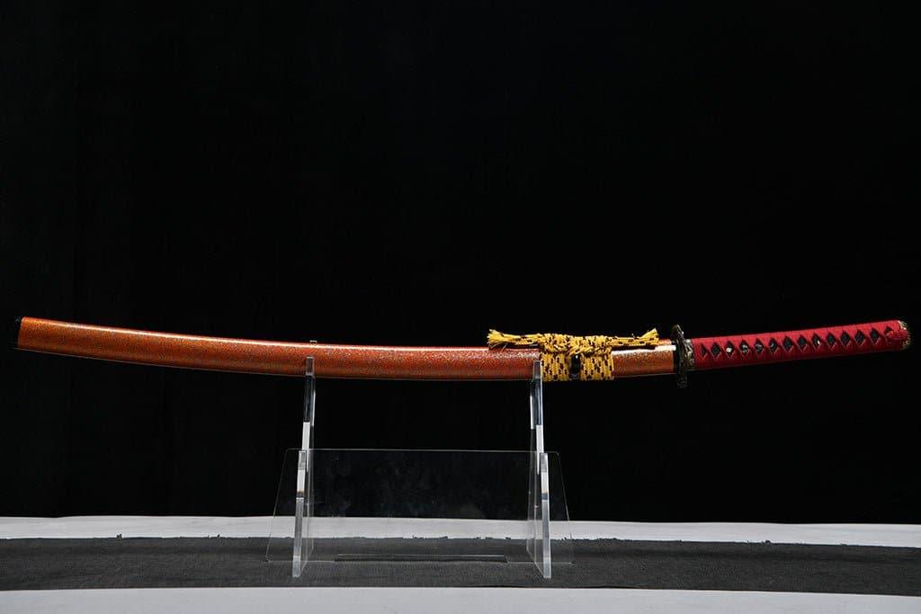 Katana - Exquisite Crimson Dragon（華麗なる紅龍） by NIMOFAN Katana丨True katana丨Katana for sale