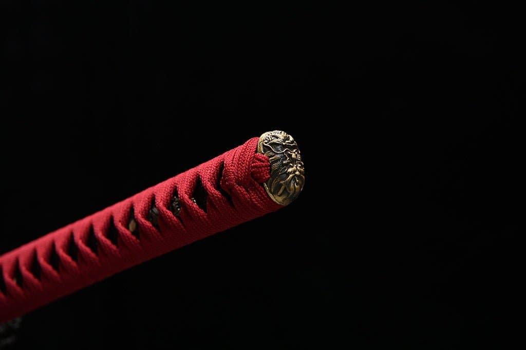 Katana - Exquisite Crimson Dragon（華麗なる紅龍） by NIMOFAN Katana丨True katana丨Katana for sale