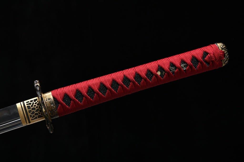 Katana - Exquisite Crimson Dragon（華麗なる紅龍） by NIMOFAN Katana丨True katana丨Katana for sale