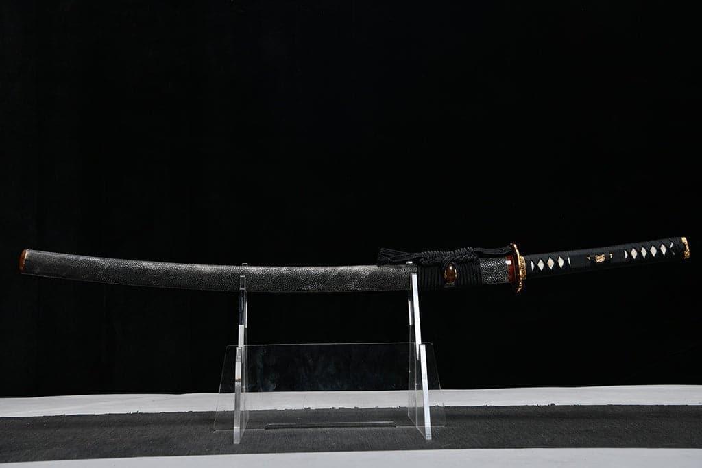 Katana - Gold Carved Sea Wave 金雕海浪 - Katana - 28 Inch katana - 1