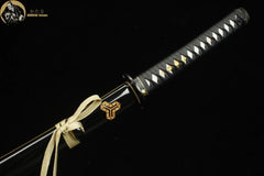 Katana - Hattori Hanzo 1045 Steel Sword from Kill Bill 服部半藏の刀 - Katana - 1045 steel 28 Inch black - 5