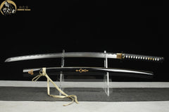 Katana - Hattori Hanzo 1045 Steel Sword from Kill Bill 服部半藏の刀 - Katana - 1045 steel 28 Inch black - 2