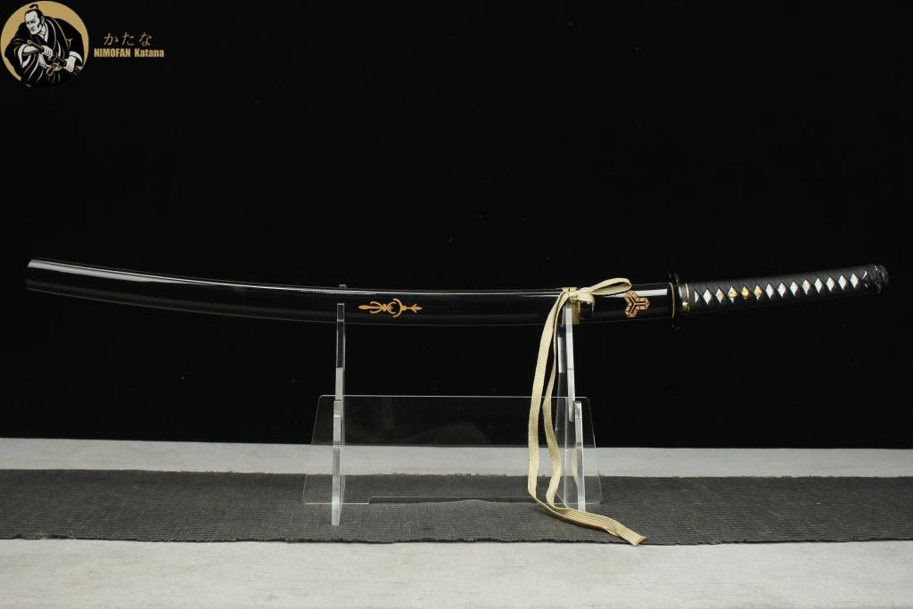 Katana - Hattori Hanzo 1045 Steel Sword from Kill Bill 服部半藏の刀 - Katana - 1045 steel 28 Inch black - 1