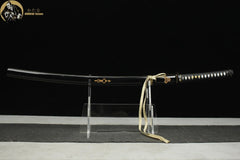 Katana - Hattori Hanzo 1045 Steel Sword from Kill Bill 服部半藏の刀 - Katana - 1045 steel 28 Inch black - 1