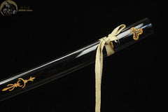 Katana - Hattori Hanzo T10 Sword from Kill Bill 服部半藏の刀 - Katana - 28 Inch black Game & Movie Katana - 6
