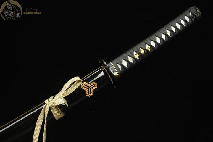 Katana - Hattori Hanzo Sword from Kill Bill 服部半藏の刀28 Inchblackkatana丨NIMOFAN Katana