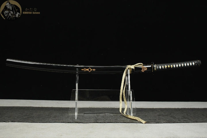 Katana - Hattori Hanzo Sword from Kill Bill 服部半藏の刀28 Inchblackkatana丨NIMOFAN Katana