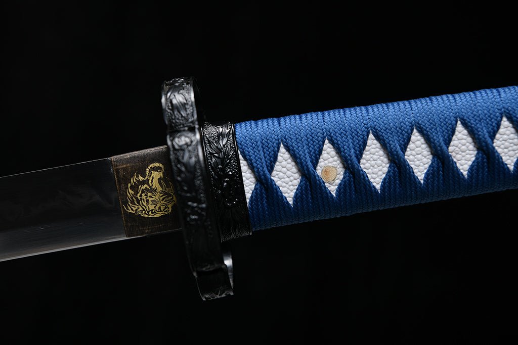 Katana - Oceanic Waves (海浪 かいろう) by NIMOFAN Katana丨Japanese sword, perfect for martial arts and collectors.