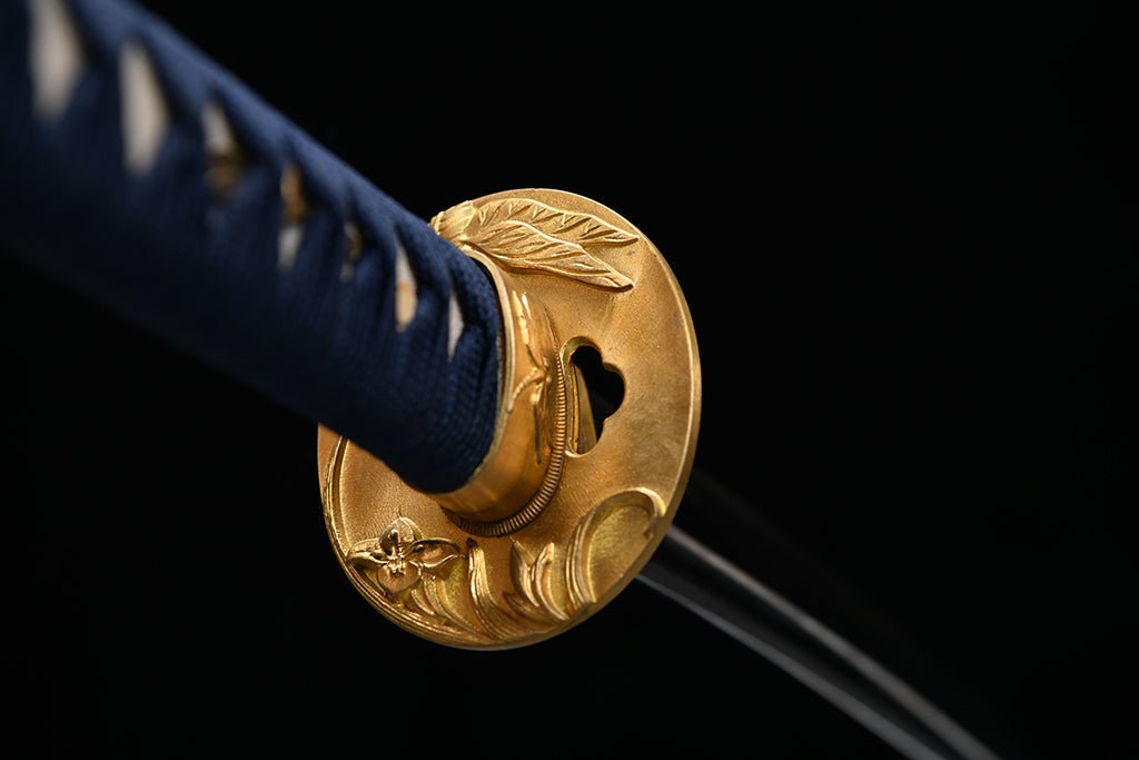 Katana - Orchid Grass ( ラン くさ 草 です ) by NIMOFAN Katana丨Japanese sword, perfect for martial arts and collectors.