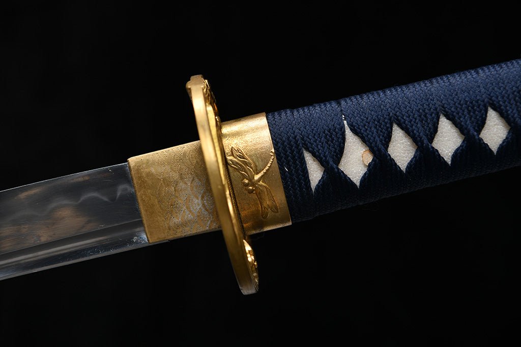 Katana - Orchid Grass ( ラン くさ 草 です ) by NIMOFAN Katana丨Japanese sword, perfect for martial arts and collectors.