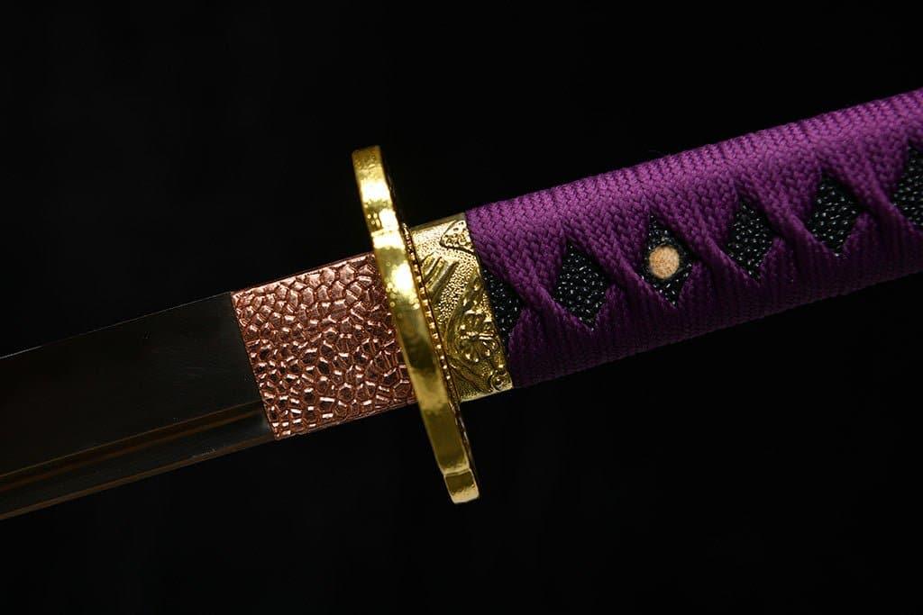 Katana - Purple Majesty (紫の威厳) by NIMOFAN Katana丨True katana丨Katana for sale