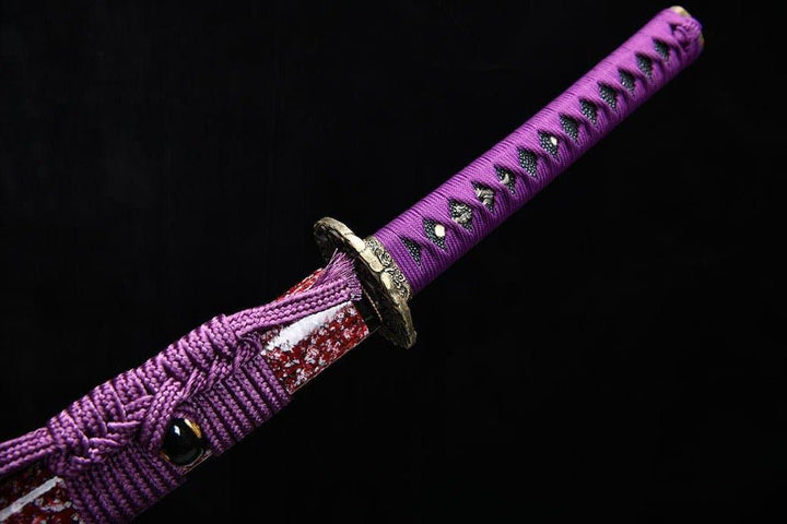 Katana - Purple Wave (紫の波 ) by NIMOFAN Katana丨True katana丨Katana for sale