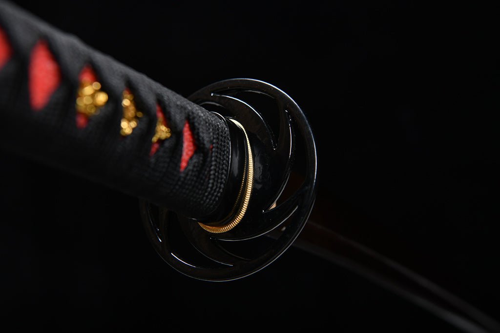 Katana - Scarlet Swirl ( 紅螺旋 ) by NIMOFAN Katana丨Japanese sword, perfect for martial arts and collectors.