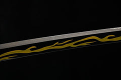 Katana - Skull Flame 髑髏の火 - Katana - 28 Inch katana - 9