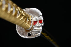 Katana - Skull Flame 髑髏の火 - Katana - 28 Inch katana - 6