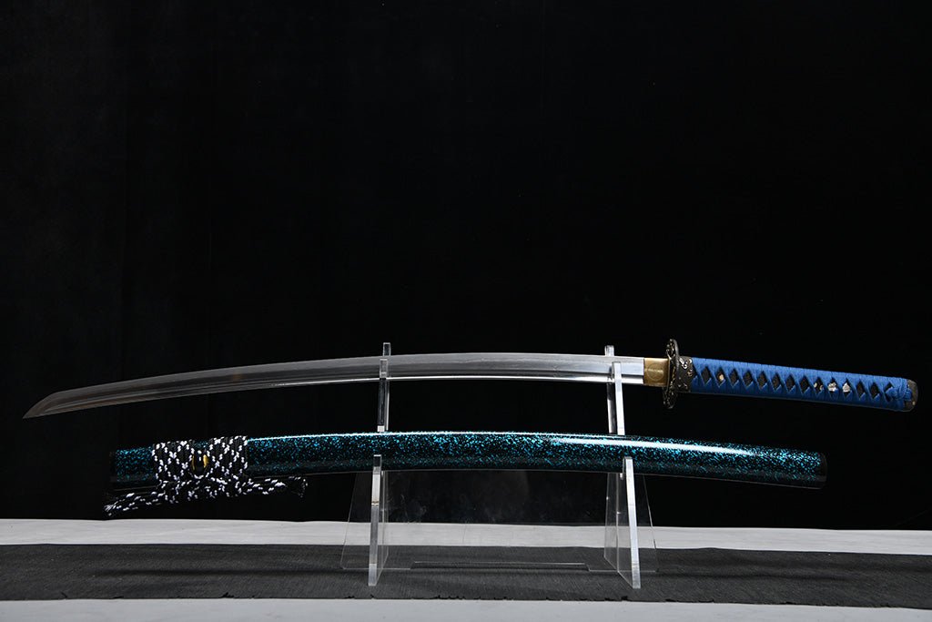 Katana - Soku Mune Sea Wave( 即宗海波 ) by NIMOFAN Katana丨Japanese sword, perfect for martial arts and collectors.