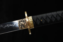 Katana - Tokugawa Engetsu 徳川 円月 - Katana - 28 Inch katana T10 steel - 7
