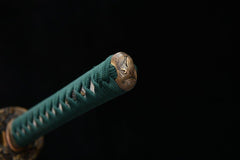 Katana - Verdant Wave 翠緑の波(Reverse blade) - Katana - 28 Inch katana - 5