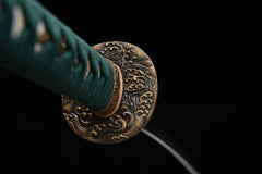 Katana - Verdant Wave 翠緑の波(Reverse blade) - Katana - 28 Inch katana - 9