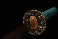Katana - Verdant Wave 翠緑の波(Reverse blade) - Katana - 28 Inch katana - 8