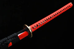 Chōtsuka – Long Handle T10 Blade 焔龍 - Katana full product photo