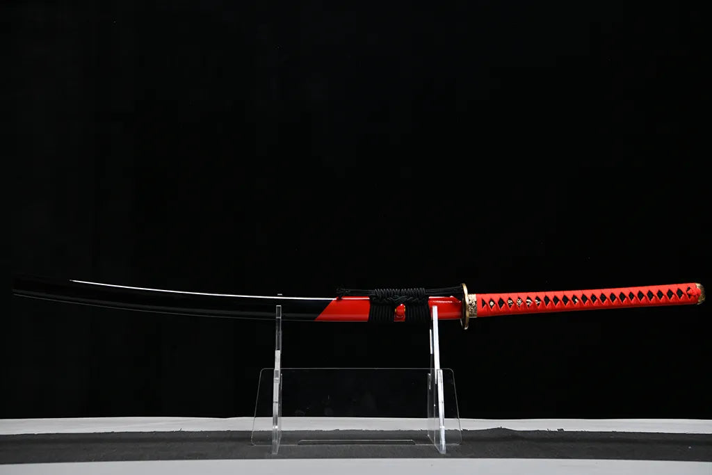 Chōtsuka – Long Handle T10 Blade 焔龍 - Katana full product photo