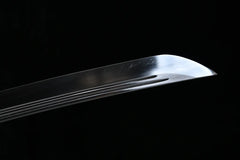 Katana – Heavy Blade Wide Manganese Steel Sword 黒雷 Kokurai - 65Mn... display view product photo
