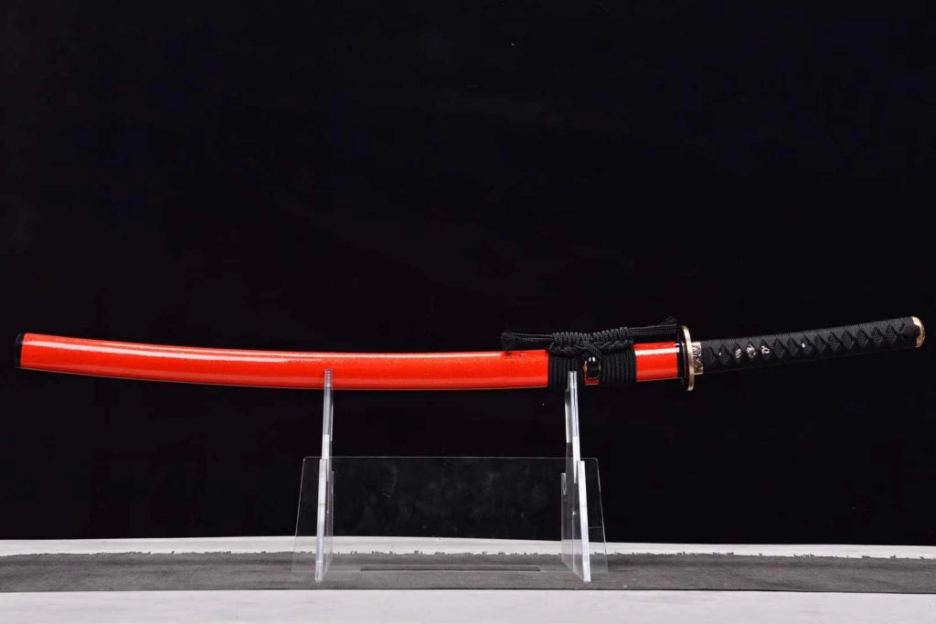 Katana – T10 Clay Tempered Blade with Digni Hamon & Tri-Polish |... full product photo