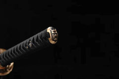 Katana – T10 Clay Tempered Blade with Digni Hamon & Tri-Polish |... display view product photo