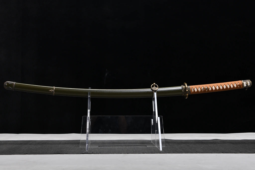 Guntō – Type 98 Late-War Officer Sword | T10 Straight Hamon - Katana full product photo