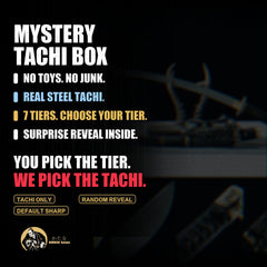 Mystery Tachi Box - Surprise Long Sword Blind Box - real steel random blind box details