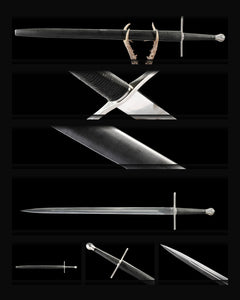 arming-sword-1060-fullered-black-scabbard-black-grip composite card