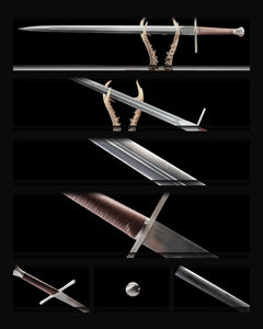 arming-sword-1060-fullered-black-scabbard-burgundy-grip composite card