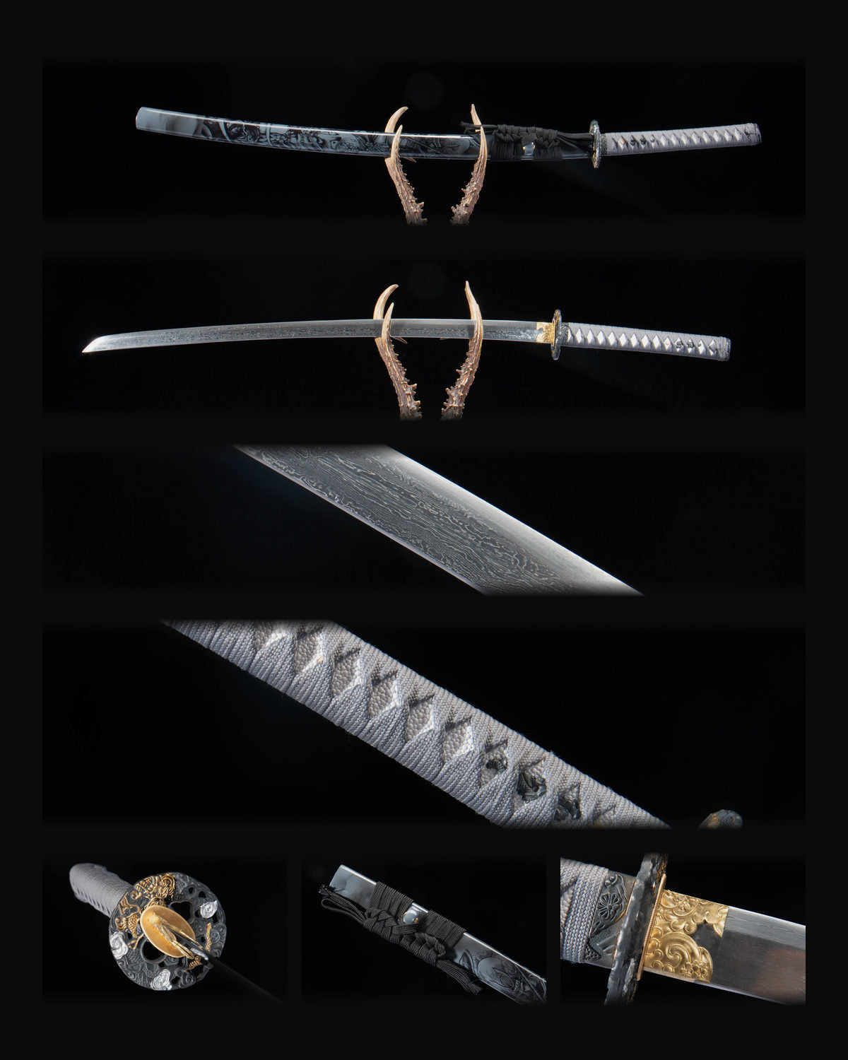 cheng-ying-wu-xing-cloud-dragon-1065-damascus-katana composite card