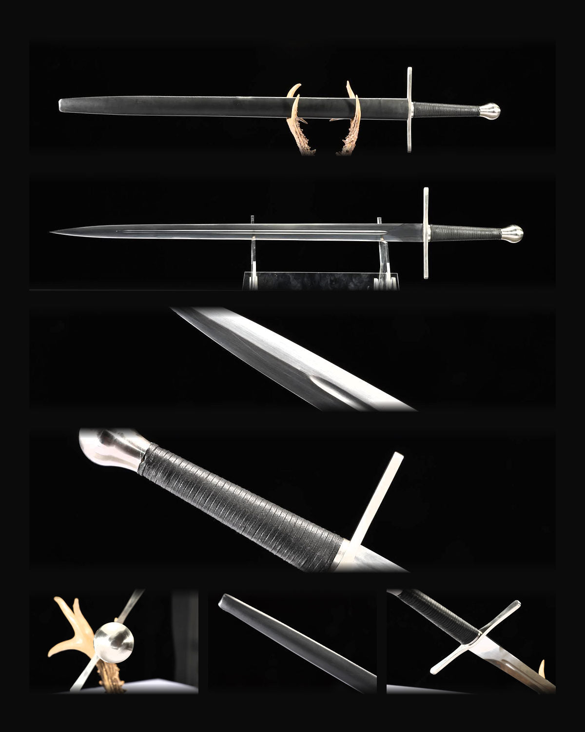 european-sword-smooth-black-wood-scabbard-1060-steel composite card
