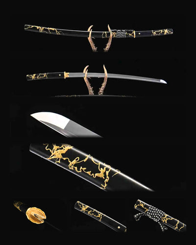 Katana - Geest van Yōtei Vergulde Nacht 1065 Staal · Ziel van de Yotei-berg Vergulde Nacht
