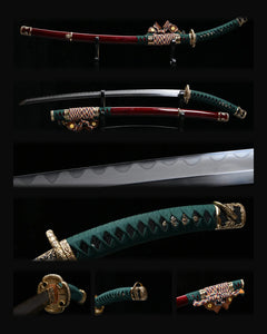 japanese-tachi-sword-folded-reverse-mount composite card