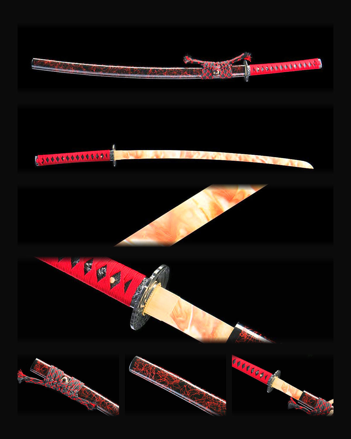 jinghongzhaoying-katana composite card