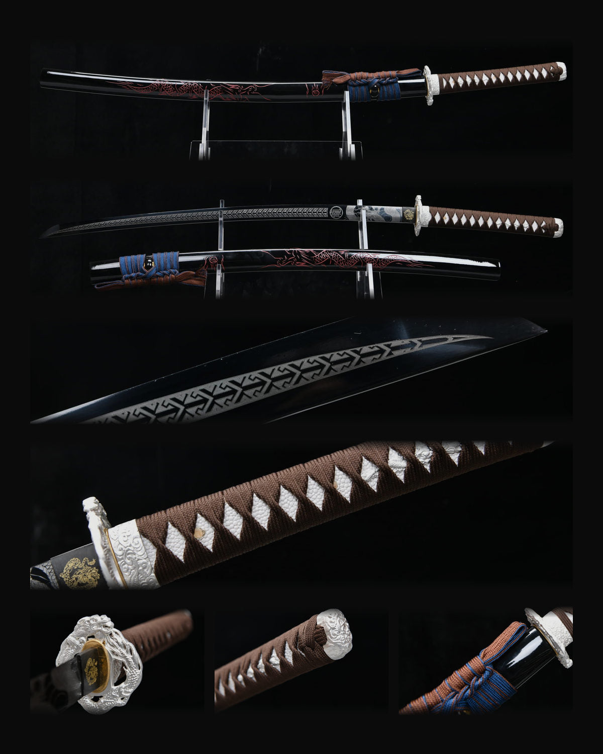katana-little-giant-dragon-blackened-carving-1060-steel composite card