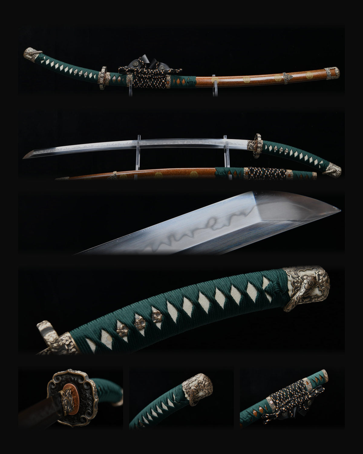 katana-oda-nobunaga-flame-hamon-tachi-style-t10-steel composite card