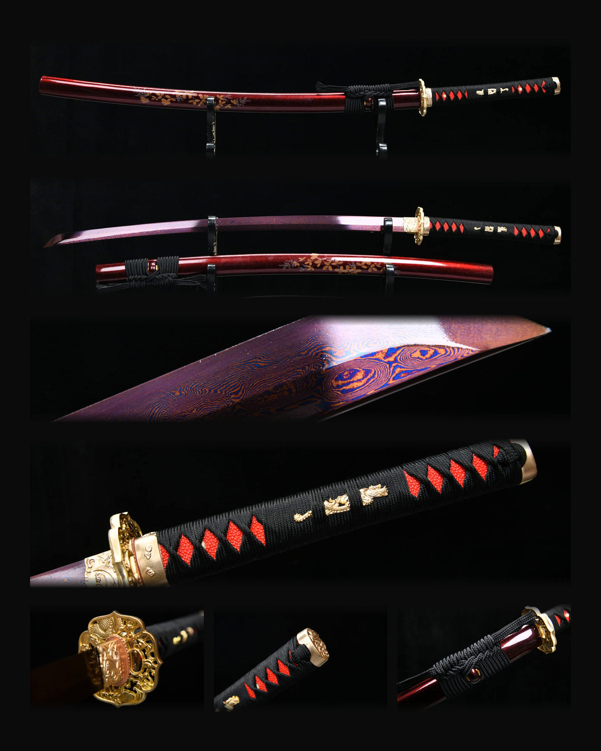 katana-openwork-wave-purple-finish-steel composite card