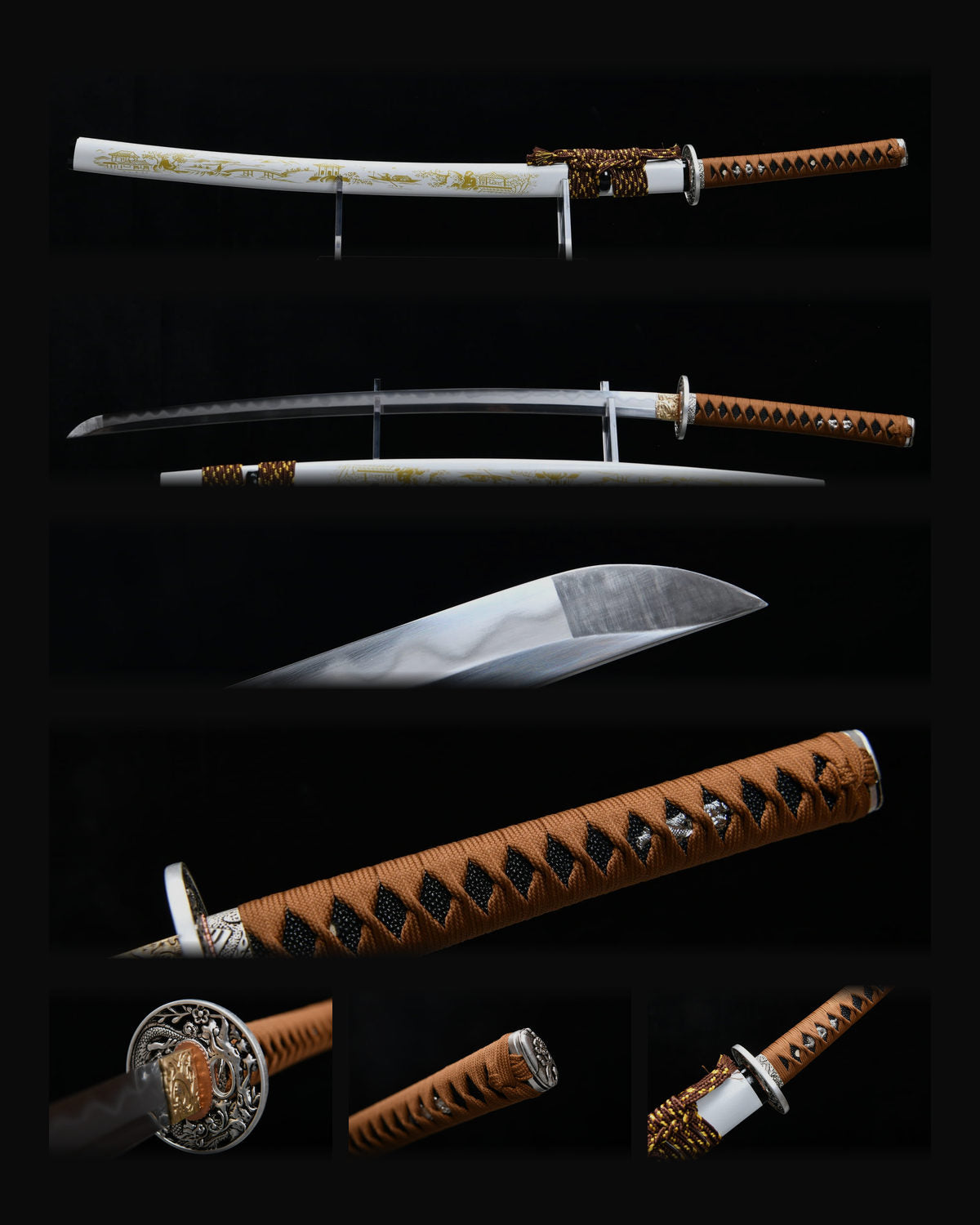 katana-plum-blossom-silver-dragon-t10-steel composite card