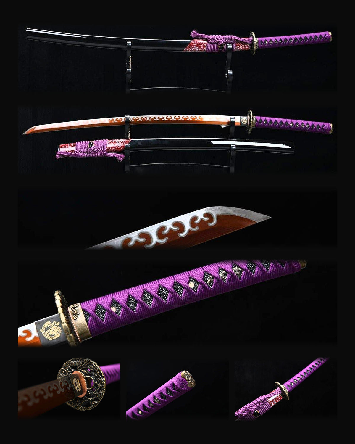 katana-purple-wave composite card