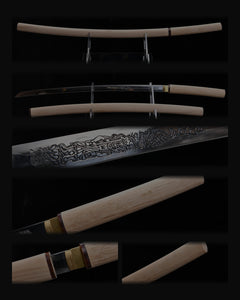 katana-suying-iai-gold-carving-t10-steel composite card