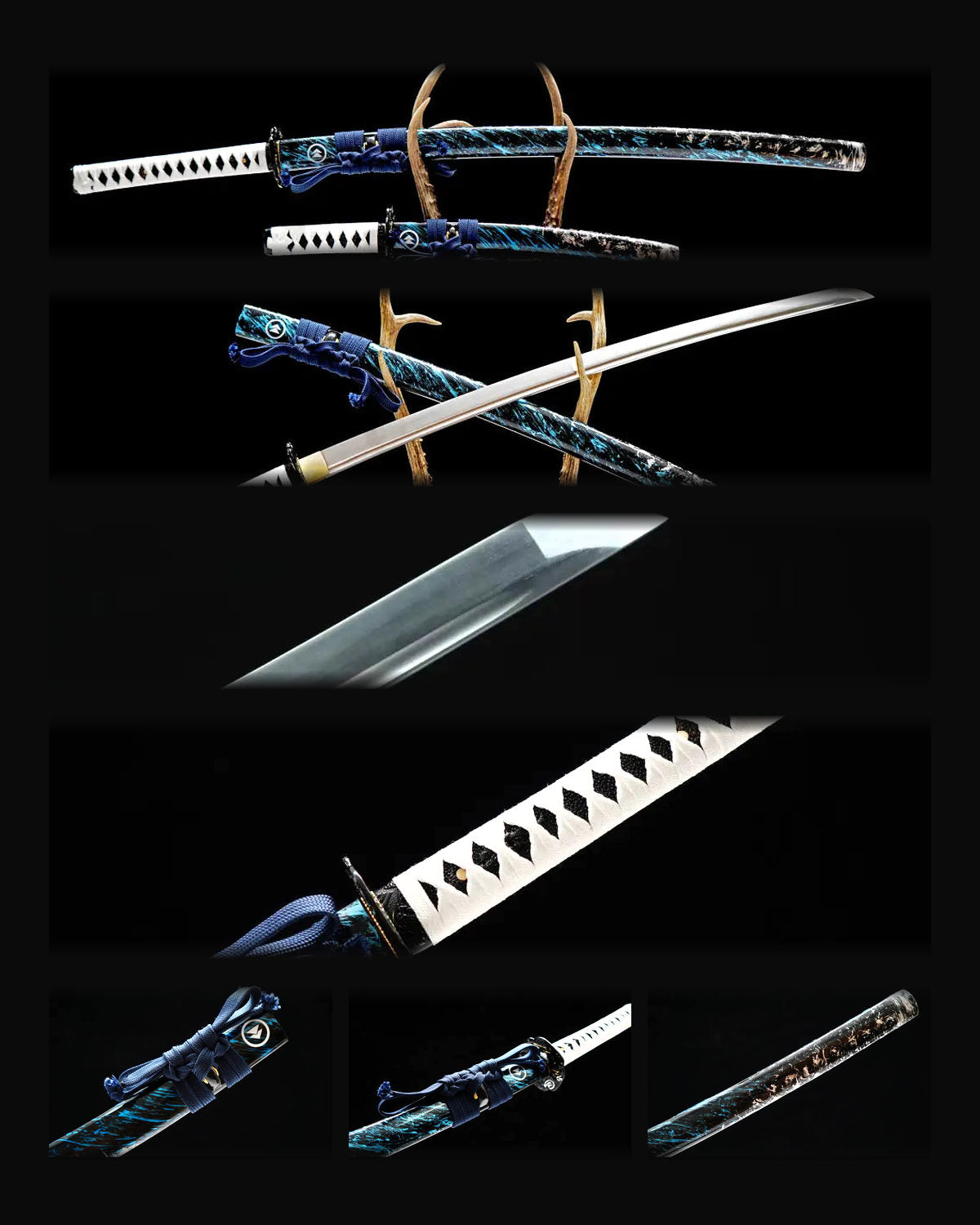 katana-tanto-set-ghost-of-tsushima-1060-steel composite card