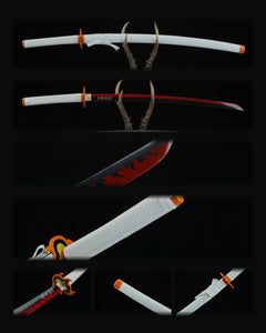 rengoku-flame-katana-demon-slayer composite card